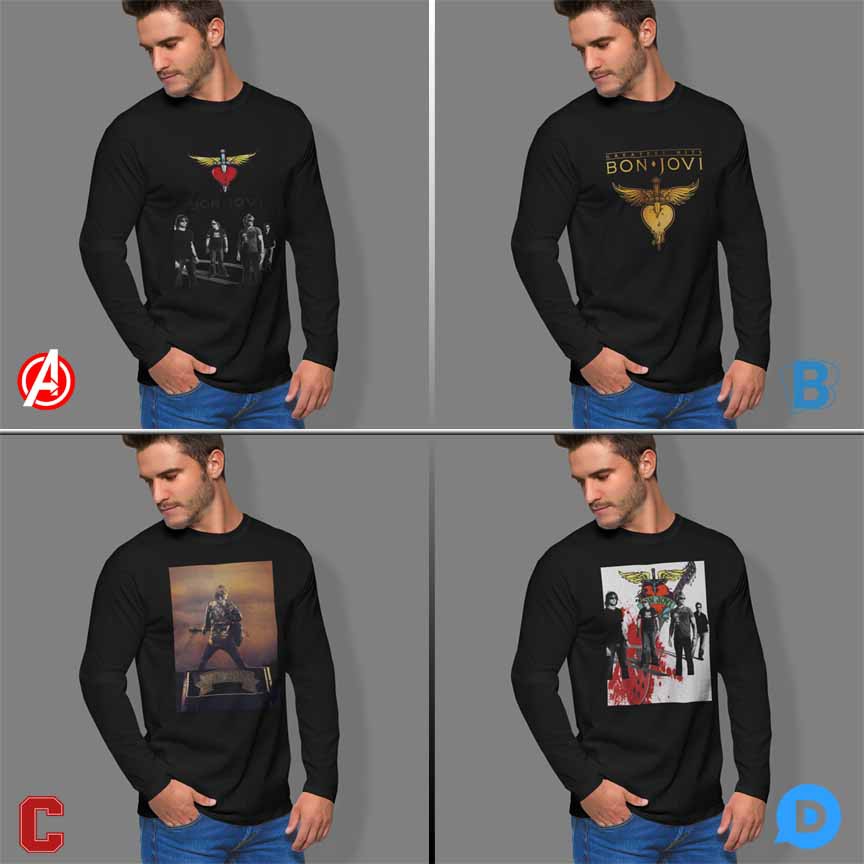 Bon Jovi Tshirt New Unisex Tshirt