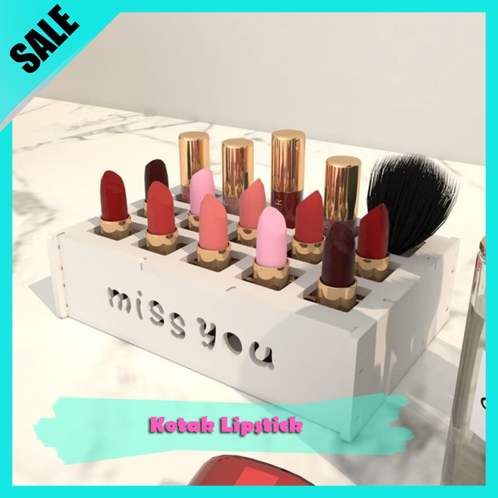 kotak lipstik kotak lipstick tempat lipstik Kotak Kuas Make Up Tempat Kuas Make Up Murah