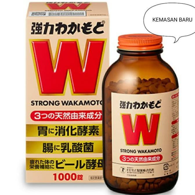 Strong WAKAMOTO 1000 TABLET ORIGINAL JAPAN