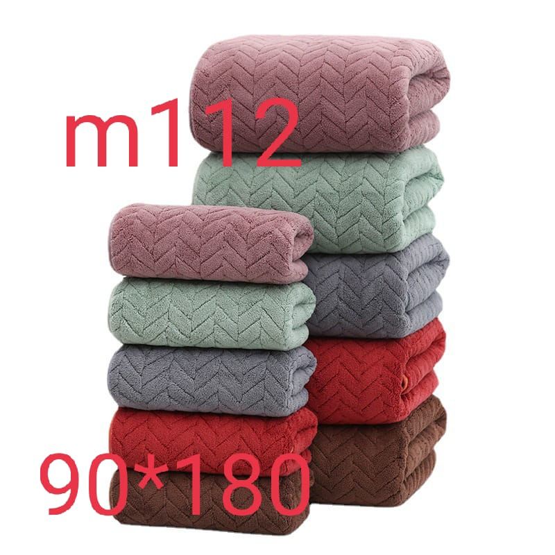 Handuk Lembut Tebal Besar 85x170 Warna Warni