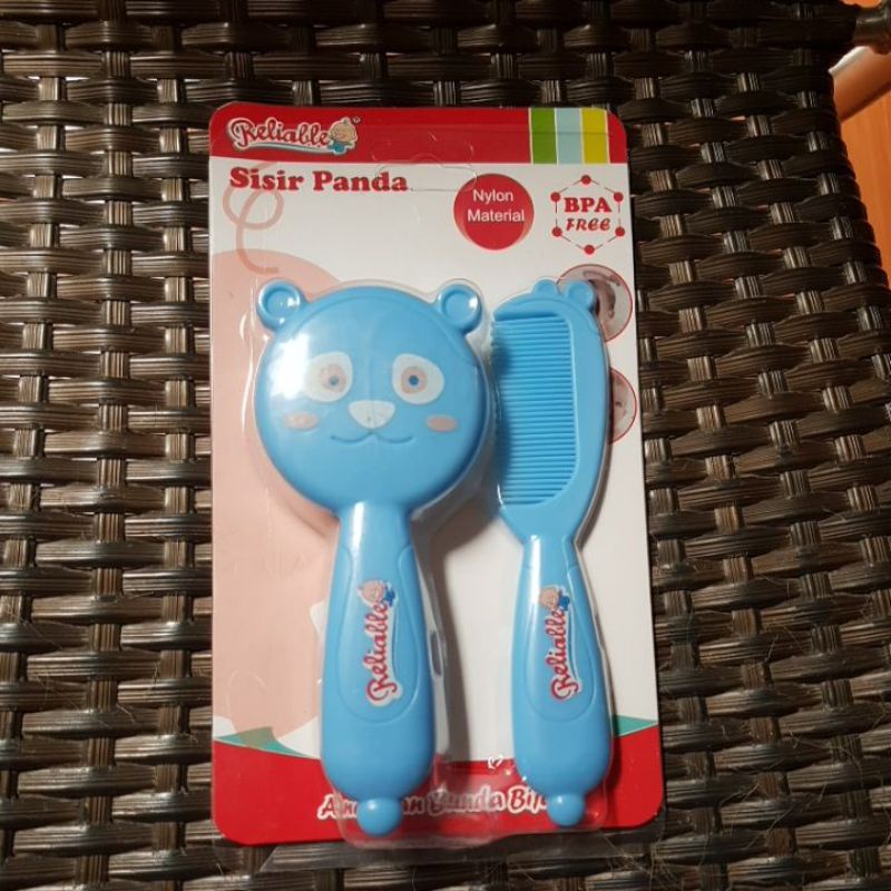 Sisir Bayi Reliable Panda isi 2 8818