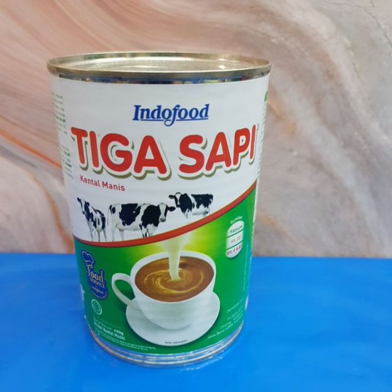 

Susu Kental Manis / Coklat Tiga Sapi dari Indofood 490gr