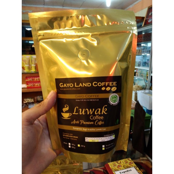 

Kopi Luwak Liar Original 250 gram