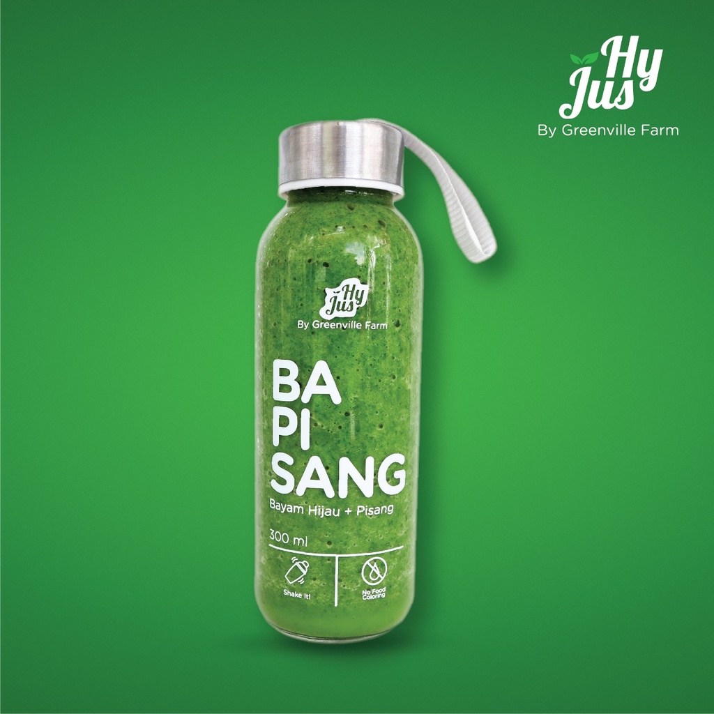 

Greenville Farm - Bapisang - Jus Olahan Sayur Hidroponik 300ml