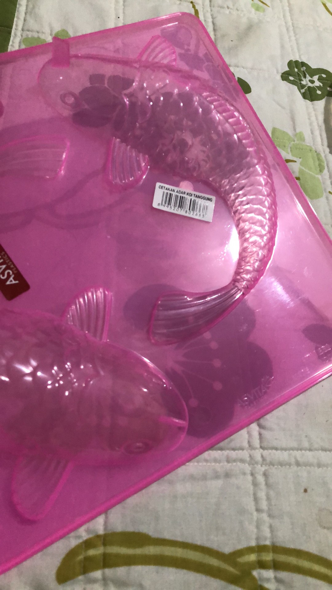 Cetakan Ikan Koi Jelly Isi 2pcs Asvita Mhl