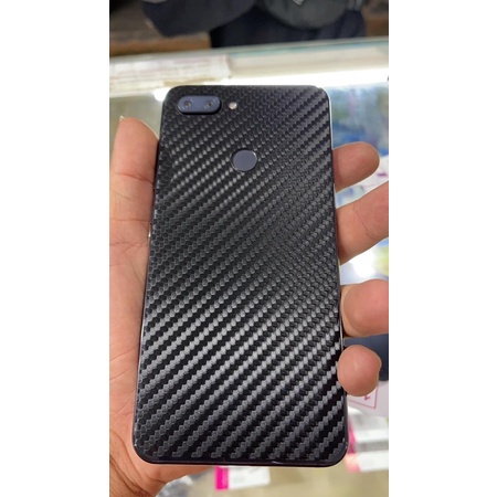 STIKER CARBON / GARSKIN CARBON / SKIN BACKSCREEN PROTECTOR ANTI GORES OPPO RENO 6