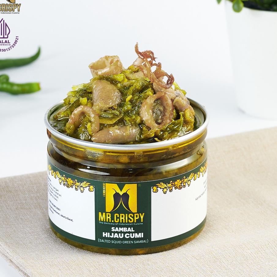 

Kekinian - Sambal Hijau Cumi/Sambel Mr.Crispy .,