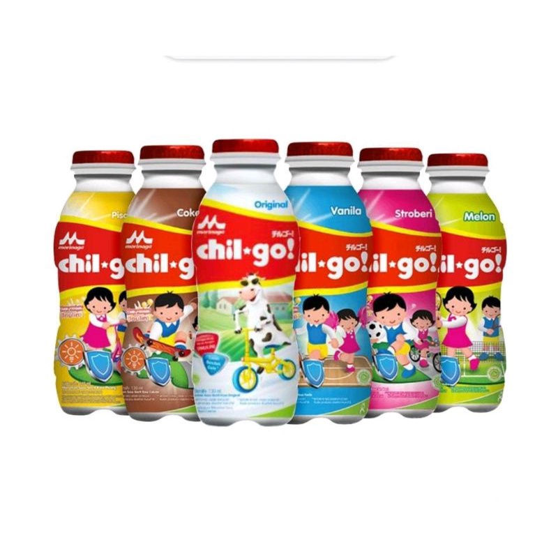 CHIL- GO SUSU UHT 135 ML 6 BOTOL