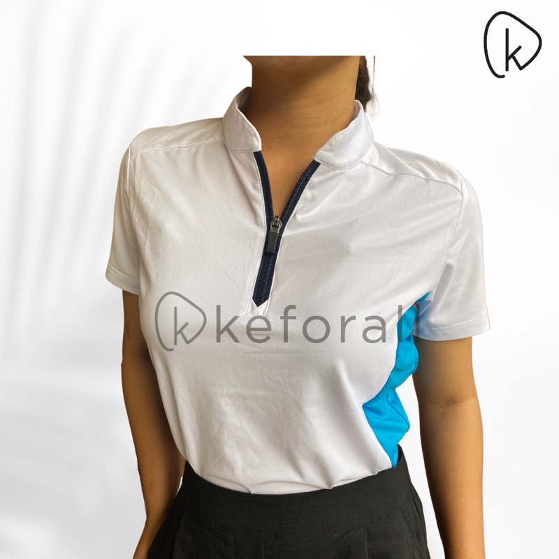 polo shirt golf sport wanita ping - baju golf wanita dry fit