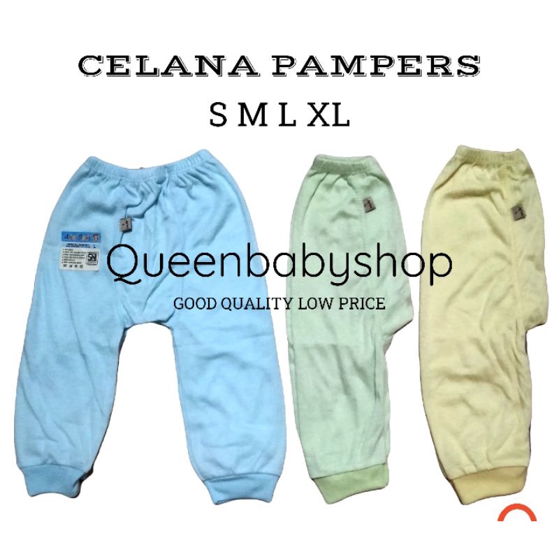 (1 pcs) CELANA PAMPERS Polos SNI Celana Bayi