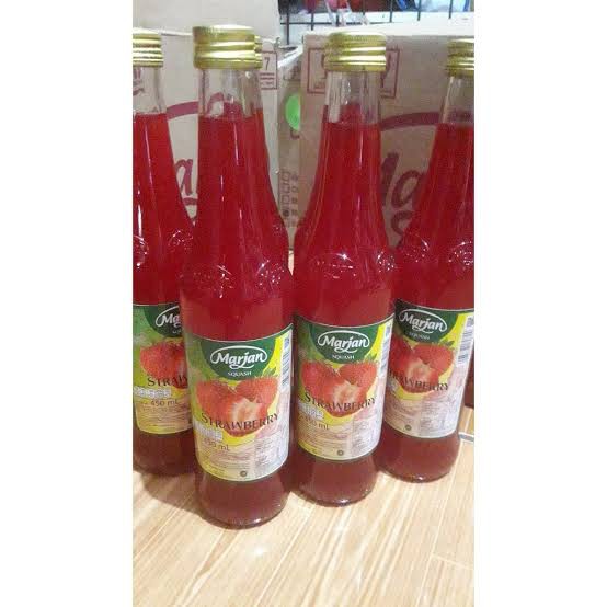 

Marjan Squash Strawberry / Sirup Stroberi Paket 3botol x 460ml