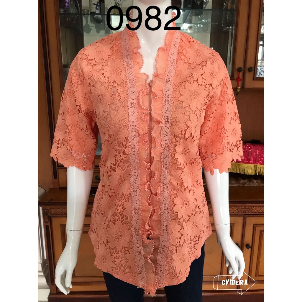 kebaya alexuez  kliwir tgn pdk brukat 0982 //kebaya premium brukat