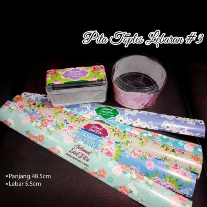 

tgeWS4 Pita Toples Lebaran 3, Isi 50 Pcs Campur Z204Vdrx