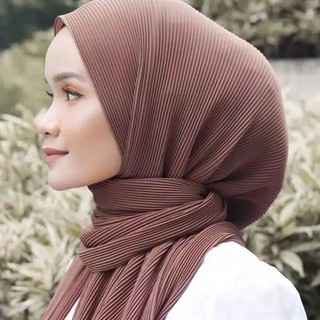 PASHMINA PLISKET CERUTTY BABYDOLL / PLEATED SHAWL