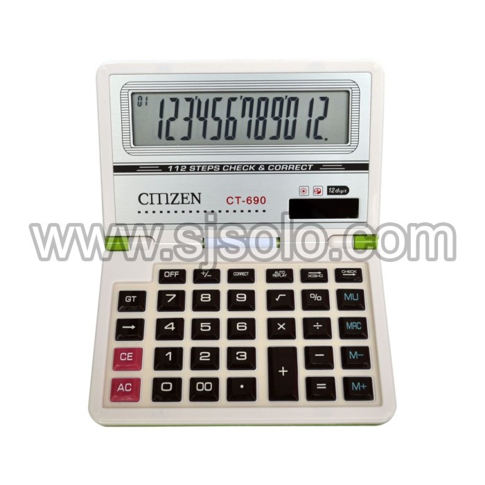 

Calculator CMZEN CT-690 M Kalkulator CT 690 M 12 Digits