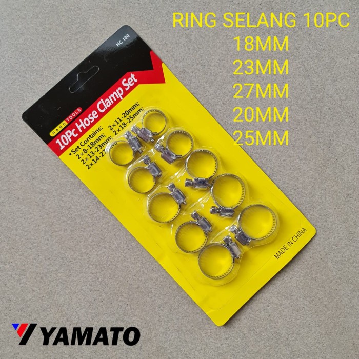 RING SELANG AIR / GAS SET 10PCS