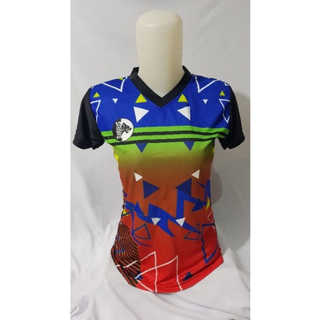 Baju tim Olahraga cewe ABG / Baju Cewe Voli / Baju Cewe Futsal / Baju cewe Basket 10 - 12 tahun XS