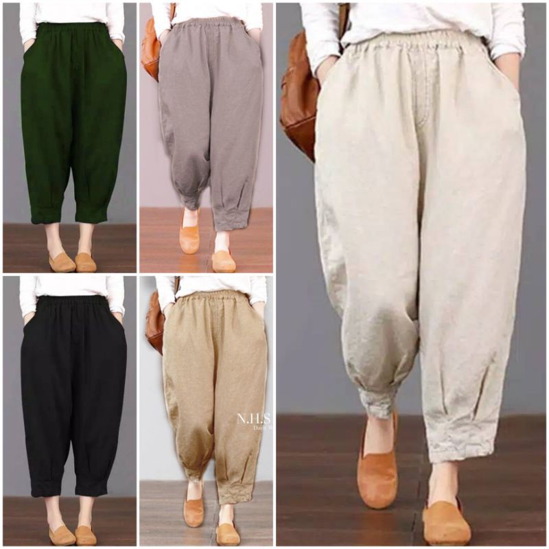 Celana panjang wanita katun GOCHA PANT