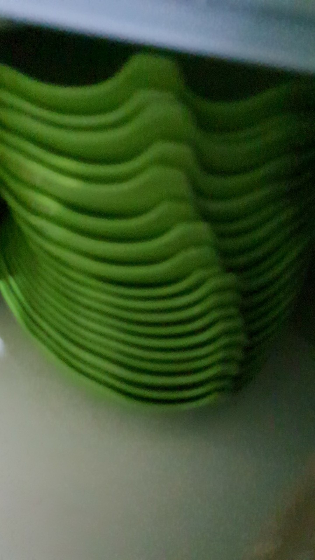 3 Pcs Piring Melamin Bentuk Daun Unika M6908 (uk.kecil) - Hijau