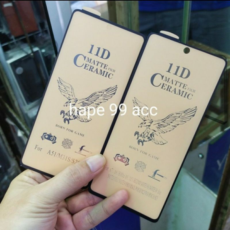 Vivo Y1s Y91C Y91 Y93 Y95 anti gores nano ceramic film matte full screen