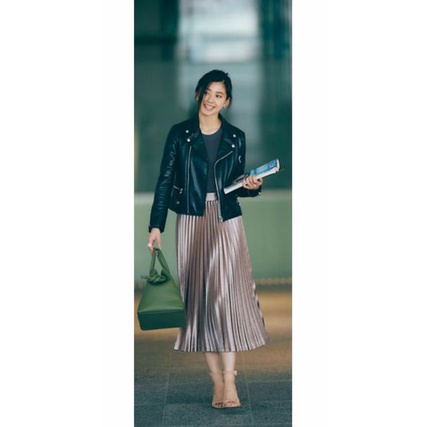 JAKET KULIT SINTETIS WANITA STYLE KOREA