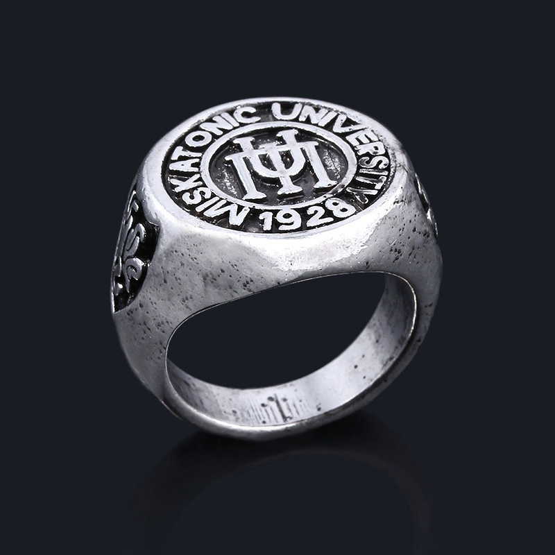 Cincin Cthulhu Mitologi Bahan Stainless Steel Gaya Retro Untuk Aksesoris Perhiasan