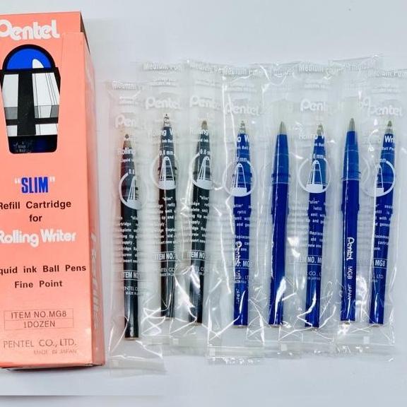 

KM820 BOLPEN PULPEN PENTEL ROLLING PEN TR 400 MG8 PCS INCLUDE REFILL FVD643621