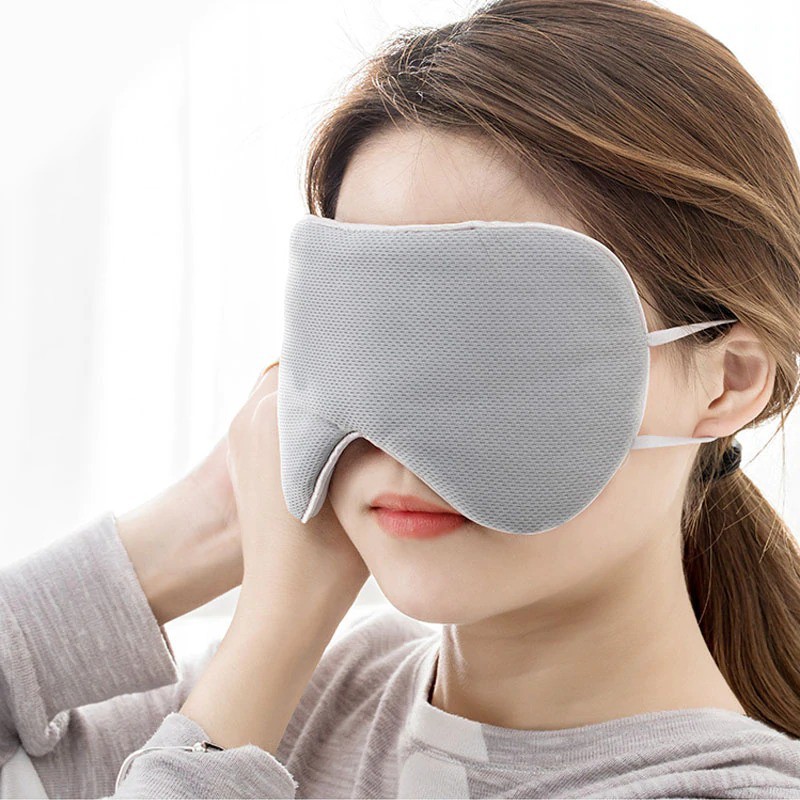 Jordan &amp; Judy Sleeping Mask Penutup Mata Double Sided Breathable Ice Silk Eye Patch HO389