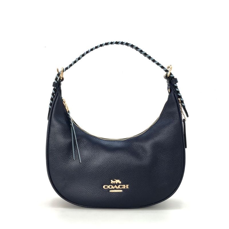 Coach Bailey Hobo with Whipstitch Navy