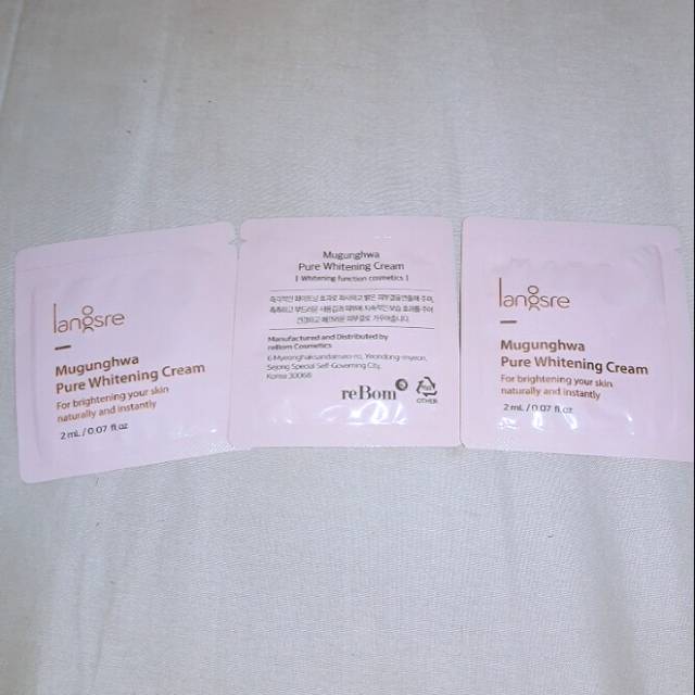 LANGSRE MUGUNGHWA PURE WHITENING CREAM