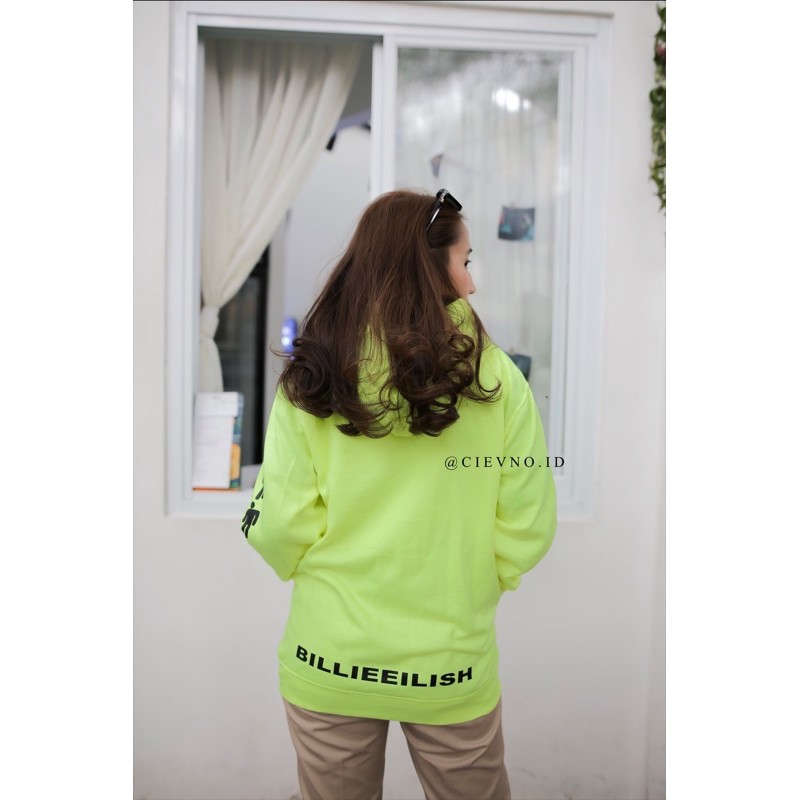 HOODIE BILLIE EILISH SIZE M - XXXL