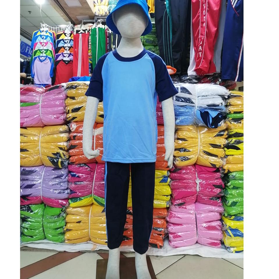 Banyak Dipakai.. baju olahraga anak sd//baju olahraga anak sd lengan pendek//baju olahraga anak sd l