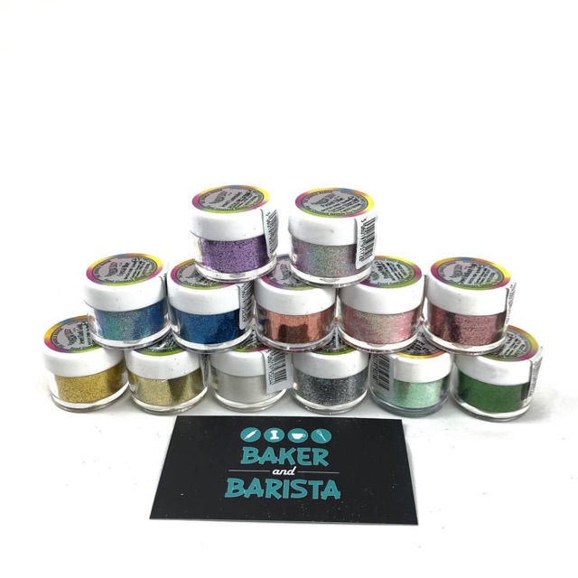 

Rainbow dust sparkle dust jewel / disco dust / taburan hiasan kue premium