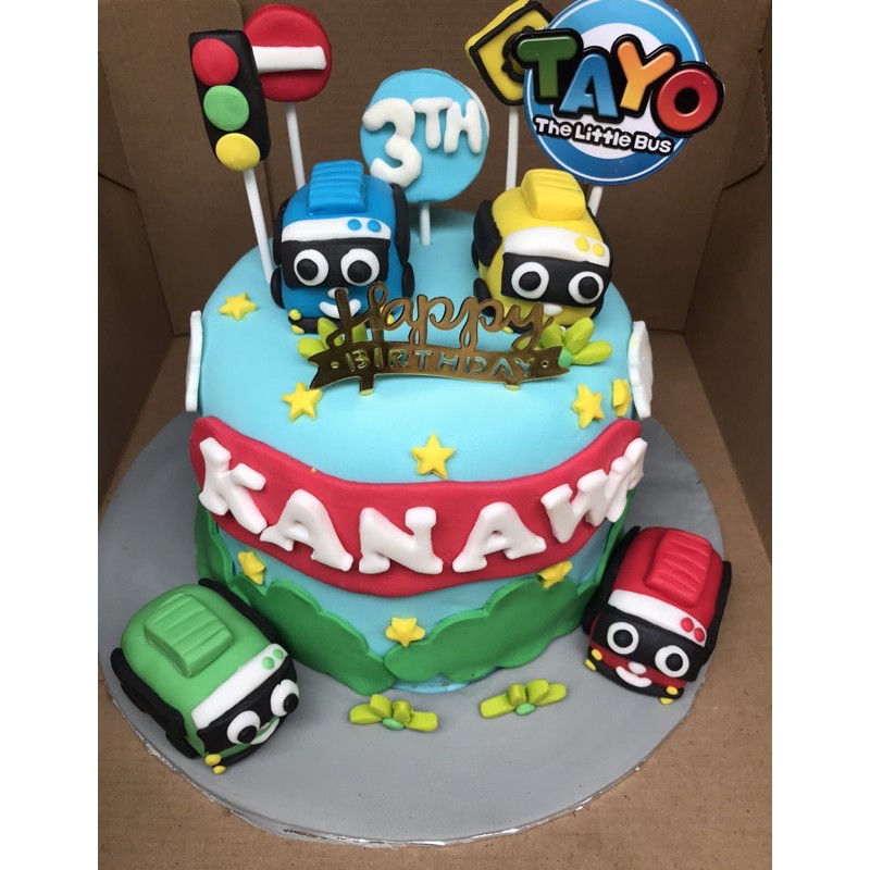 

Kue Ulang Tahun Tayo / Cake Ultah Tayo