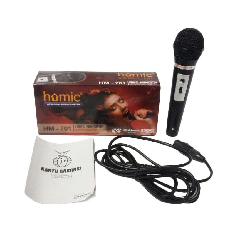 Mic / Mikrofon / Microphone Homic HM-701 FREE KABEL /Mikropon (Volume)