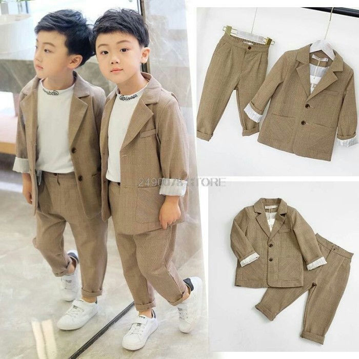 [COD] Blazer anak Jas anak laki laki import premium7