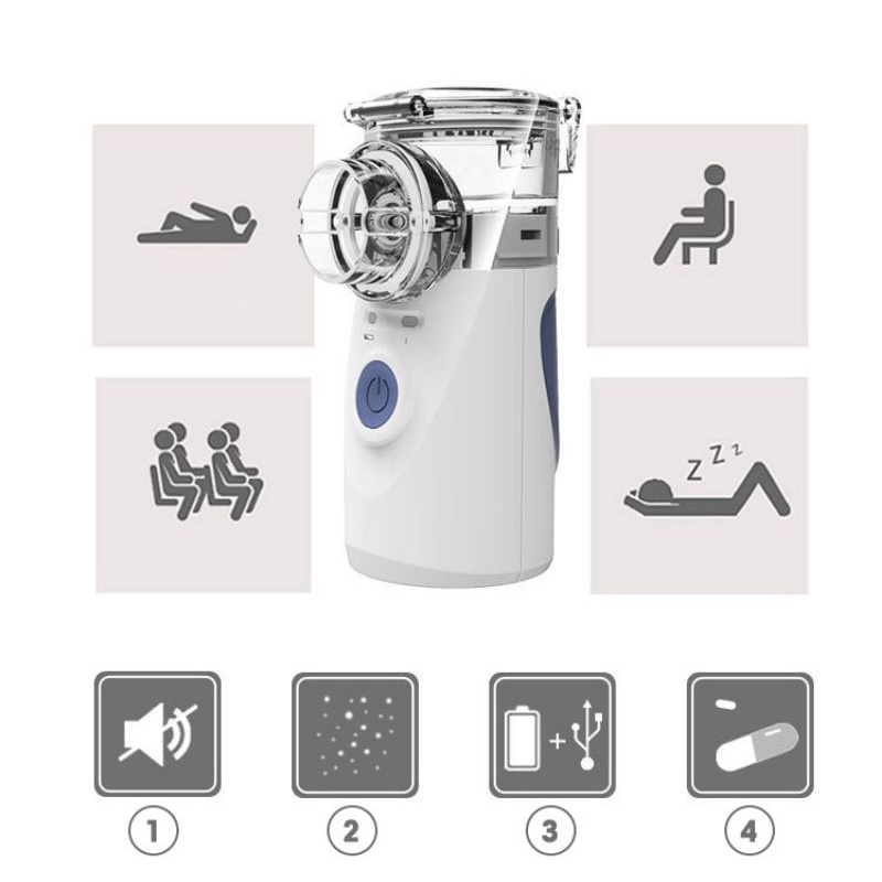 INHALER NEBULIZER MESH ALAT TERAPI PERNAFASAN PERNAPASAN SESAK NAPAS NAFAS ASMA BRONKITIS BATUK MESH