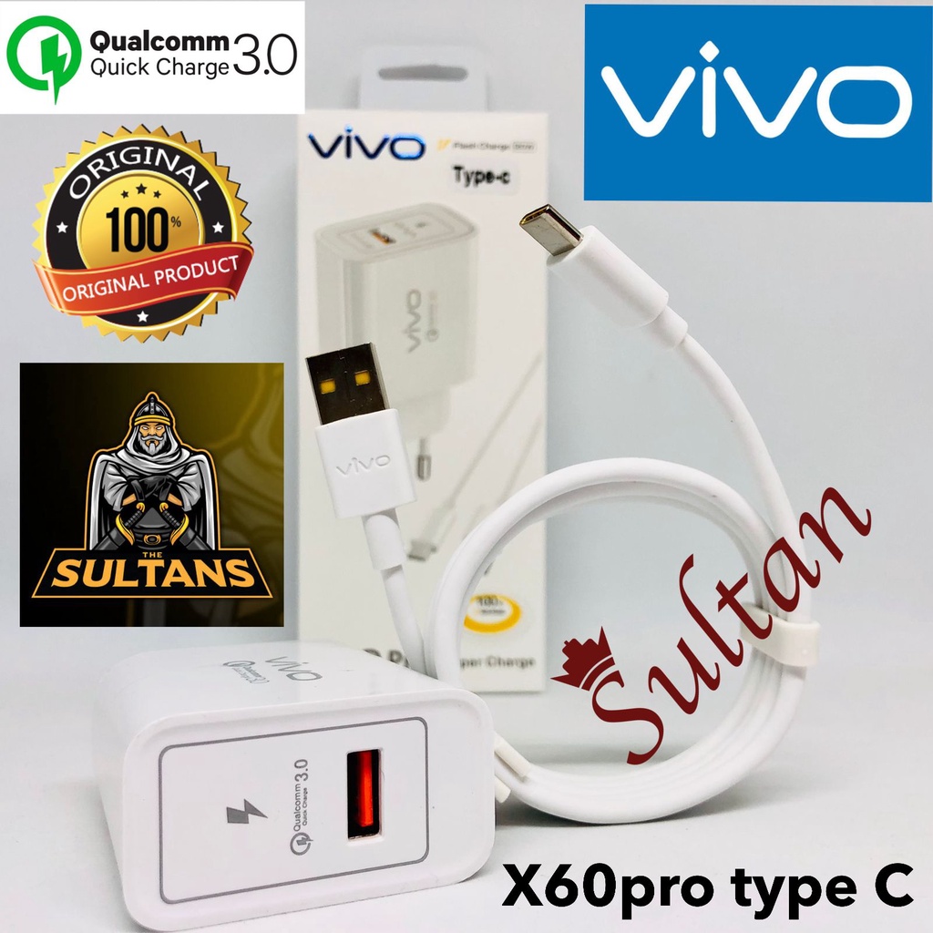 PROMO Charger Vivo X60pro MICRO-USB Ori  Casan Vivo X60pro TYPE-C For Android ori