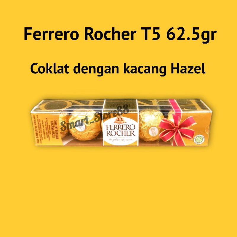 

FERRERO ROCHER T5 62.5GR FERRERO ROCHER ISI 5