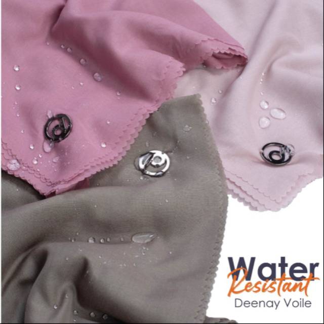 deenay scarves ori liza resistant/anti air dusty pink