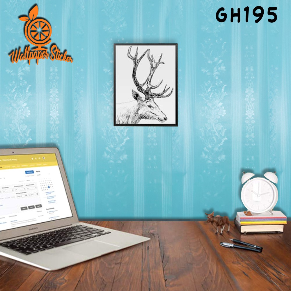 Wallpaper Stiker Dinding Motif Gh 45Cmx9m Wallpaper Stiker/Wallpaper Dinding