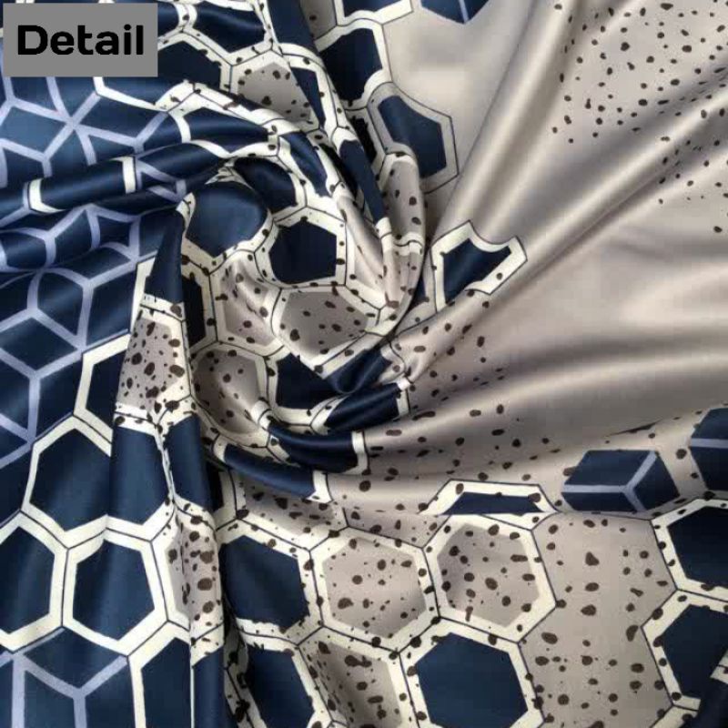 Kain Bahan Diorr Silk Motif Fortune harga per 0.5meter