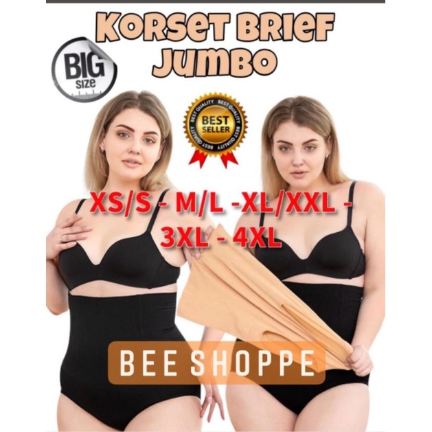 Korset Brief DALAMAN KORSET WANITA MODEL CELANA SUPER JUMBO BIG SIZE 2XL 3XL 4XL 5XL 6XL