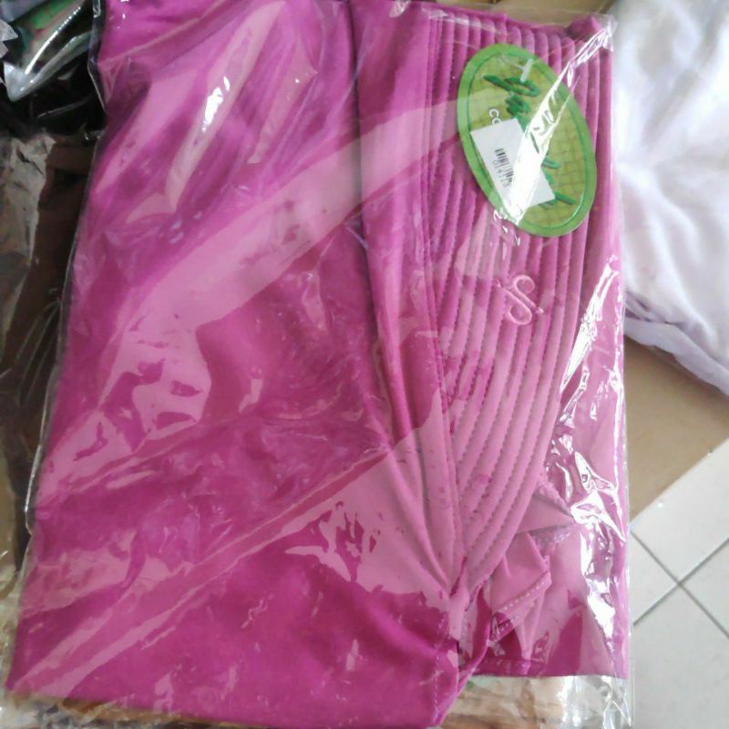 L 85 RC JILBAB BERGO ORIGINAL JAMILAH HIJAB | L 85 RC Tanpa Payet ORIGINAL Size M-Ungu Bezantine