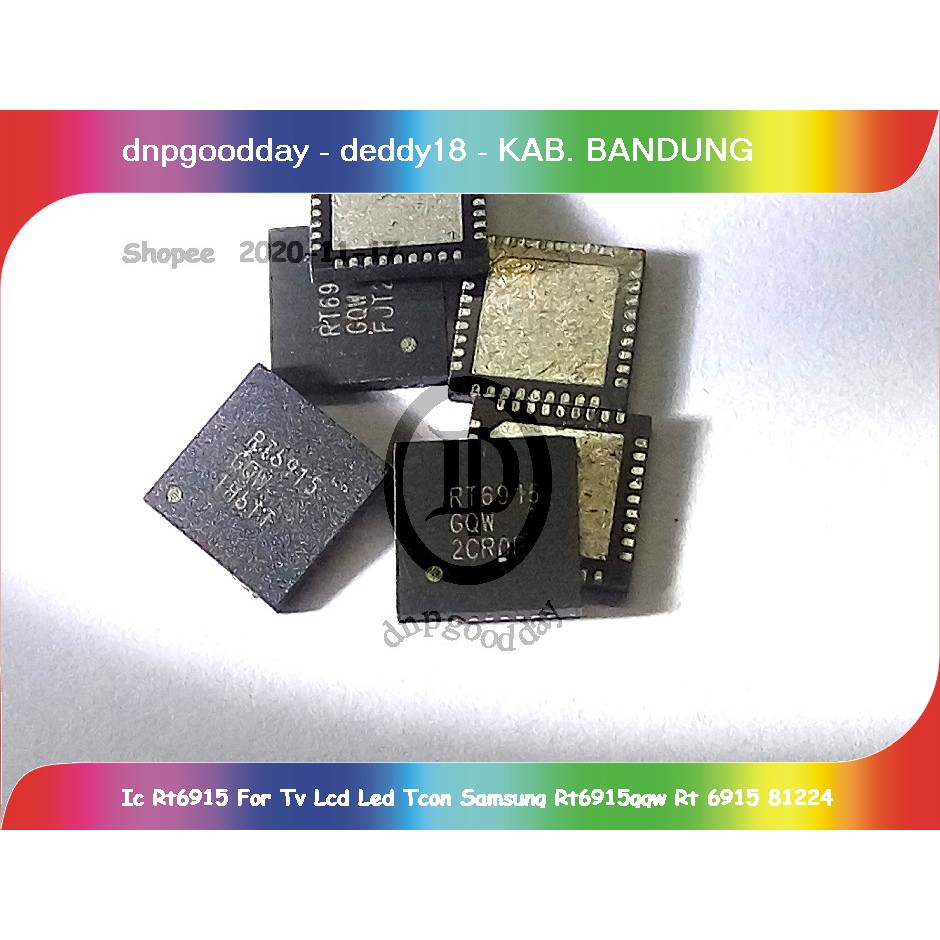Ic Rt6915 For Tv Lcd Led Tcon Samsung Rt6915gqw Rt 6915 81224