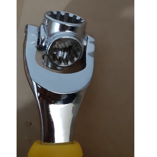 KUNCI RING KOMBINASI BENISON 8 IN 1 ROTARY 360 DERAJAT/ Kunci ring kombinasi kepala bisa putar 360°/ Socket wrench/ Universal Wrench