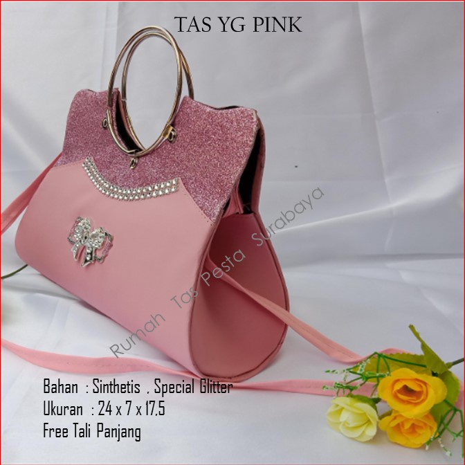 Tas Satin,Tas Clutch,Tas Seserahan,TAS YG PINK