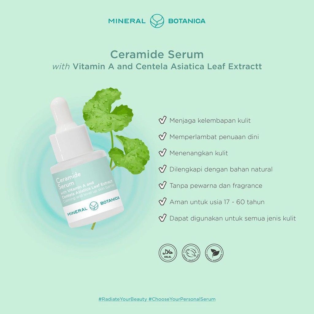 MINERAL BOTANICA Niacinamide | Hyaluronic Acid Serum 20ml