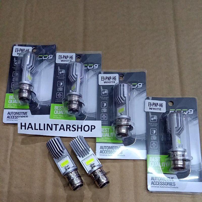 LAMPU LED ECO9 H6 PUTIH SUPER TERANG BEAT SUPRA MIO