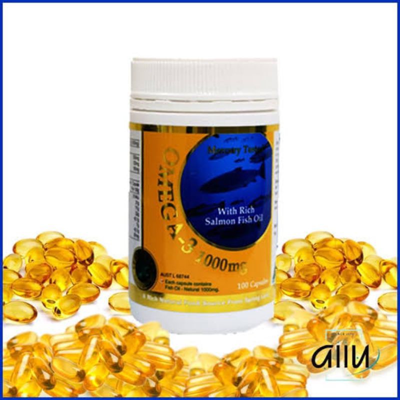 Spring Leaf Omega 3 salmon fish oil 1000mg 100 softgel
